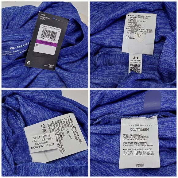 UNDER ARMOUR 'HEATGEAR' LOOSE FIT TEE - Picture 11 of 16